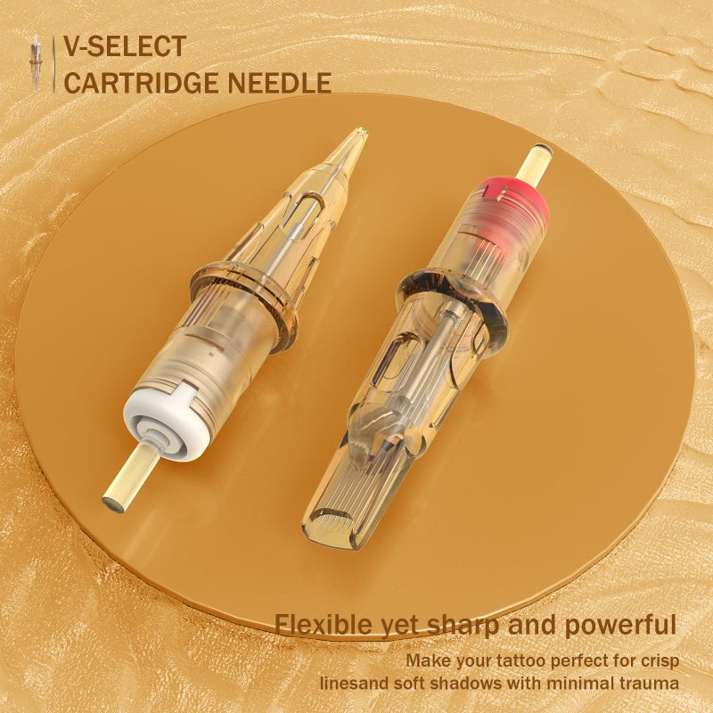 EZTAT2 EZ Tattoo Cartridge Needles - 20Pcs #10 (11RL) Bugpin Round Liner Disposable Tattoo Needles Cartridges for Rotary Tattoo Machine Pen Gun - V SELECT - Image 2
